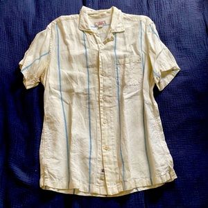 Vintage J Crew Wallace and Barnes linen shirt